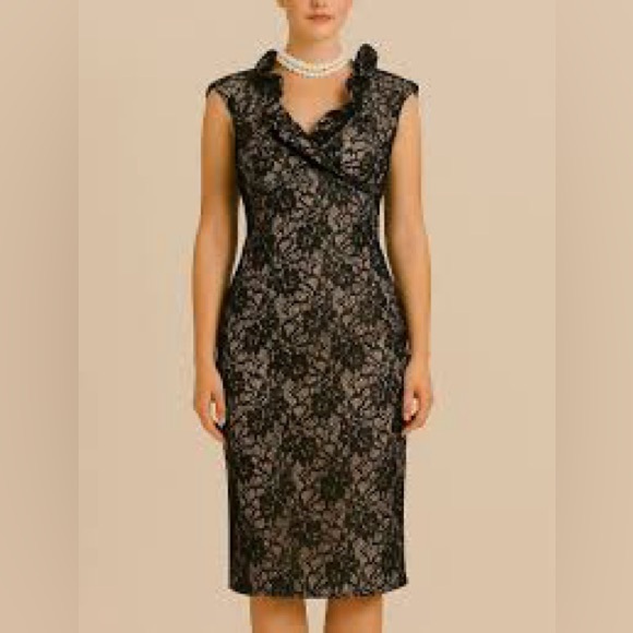 XSCAPE by Joanna Chen Cocktail Dress Size 2P - Picture 1 of 6